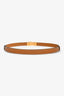 Hermès 2018 Gold Epsom Leather Rivale Belt 18 GHW