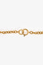 Pre-loved Chanel™ Gold Tone Sun Hat Purse Necklace