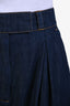 Jenni Kayne Dark Wash Denim Wide Leg Pleated Jeans Size 4