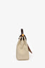 Hermès 2021 Beton/Rouge Canvas Leather Herbag 31