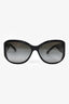 Pre-loved Chanel™ Black Acrylic Logo CC Sunglasses