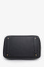 Hermès 1999 Black Leather GHW Haut à Courroies Birkin 40