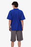 Issey Miyake Blue July Short Sleeve Men's Shirt Size 3