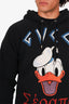 Gucci x Disney Black Donald Duck Print Hoodie Size M Mens