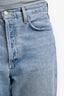 Agolde Light Wash Denim 90's Mid Rise Loose Fit Jeans Size 27