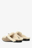 Hermès Suede Shearling 'Oz' Mules Size 37