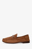 Gucci Brown Nubuck Leather 1953 Horsebit Loafers Size 9 Men's