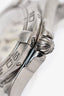 Breitling Stainless Steel Mother of Pearl Quartz Movement 8-Diamond 32mm Watch
