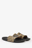 Gucci GG Supreme Canvas Wolf Slides Size 10 Mens