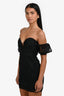 For Love & Lemons Black Lace Mini Bustier Dress Size S