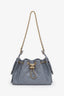 Pre-loved Chanel™ Grey Caviar Leather 25 Mini Hobo Bag