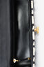 Christian Dior 2021 Black/White Herringbone 'Caro' Shoulder Bag