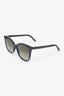 Louis Vuitton Black Round Frame Logo Sunglasses
