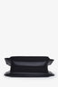 Givenchy Black Leather Suede Studded Clutch with Strap
