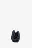 Bottega Veneta Black Leather 'The Pouch' Coin Purse Bag