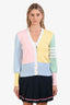 Thom Browne Multicolour Cotton Four Bar Cardigan Size 40