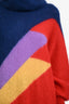 Gucci Multicolour Mohair Blend Wool Turtleneck Sweater Size S