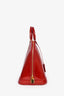 Louis Vuitton 2010 Cherry Red Vernis Leather Alma GM Bag