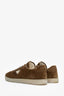 Prada Brown Suede Lane Sneakers Size 8.5 Mens