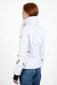 Moncler White Quilted Down Puffer Jacket