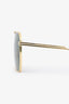 Bottega Veneta Gold Classic Aviator Sunglasses