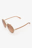 Chloe Brown 42S Aviator Sunglasses