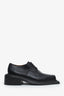 Marsèll Black Leather Square Toe Cassettino Derbys Loafers Size 44 Mens