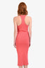 A.L.C. Coral Knit Sleeveless Maxi Dress Size XS