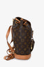 Louis Vuitton 2000 Brown Monogram Canvas Montsouris PM Backpack
