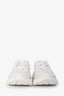 Gucci Rhyton White Monogramed Canvas Sneakers