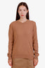 Maison Margiela Caramel Cashmere Crewneck Sweater Size M