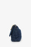 Pre-loved Chanel™ 2019-20 Blue Denim 'Chanel™ 19' Medium Flap Bag