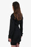 Burberry Black Kensington Short Trench Size 6