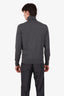 Tom Ford Grey Wool Turtleneck Knit Sweater Size 48 Mens