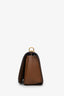 Gucci Brown Leather GG Blondie Crossbody Bag