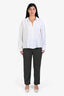 Etro Black/Grey Printed Trousers Size 48