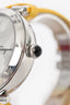 Salvatore Ferragamo Yellow Croc Print 'Cuore' Watch