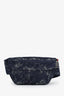 Gucci Blue Denim GG Monogram Camouflage Belt Bag