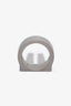 Rick Owens Brushed Silver Open Trunk Ring