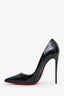Christian Louboutin Black Patent Leather So Kate Heels Size 39