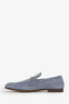 Gucci Light Grey Suede Horsebit Loafers Size 8 Mens