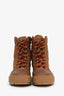 Hermès Taupe Nylon "Fresh" Ankle Boots Size 39