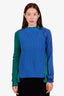 Sacai Blue/Green Wool Sweater Size 1