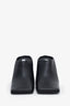 Alaïa Black Leather Square Toe Mules Size 10