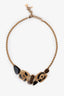 Christian Dior Vintage Gold Tone Animalia Necklace