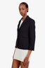 The Row Black Single Breasted Blazer Size XS