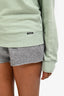 Tom Ford Light Green Cotton Blend Long Sleeve Crewneck Top Size 46