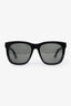 Saint Laurent Black Square Frame Logo Sunglasses
