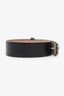 Gucci Black Leather Horsebit 1955 Belt Size 100