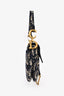 Christian Dior 2020 Blue Oblique Saddle Bag